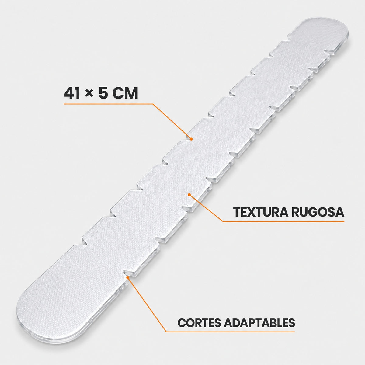 Protector de Pádel Racquet Online Rugoso Transparente Extra Grueso