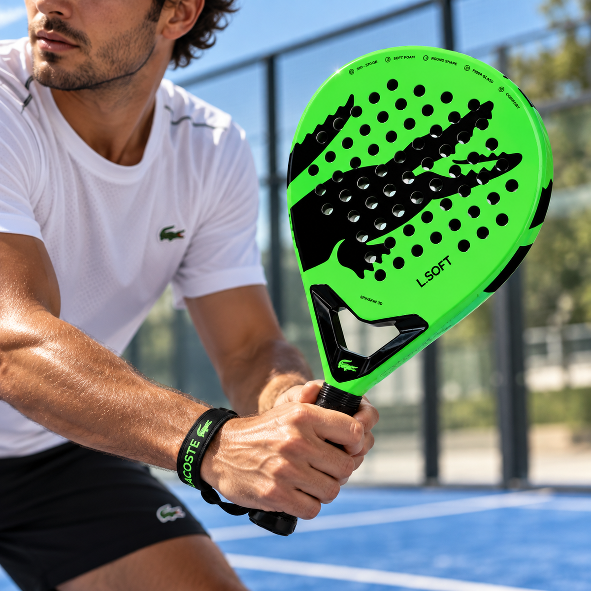 Raqueta de Pádel Lacoste L-SOFT Ligera