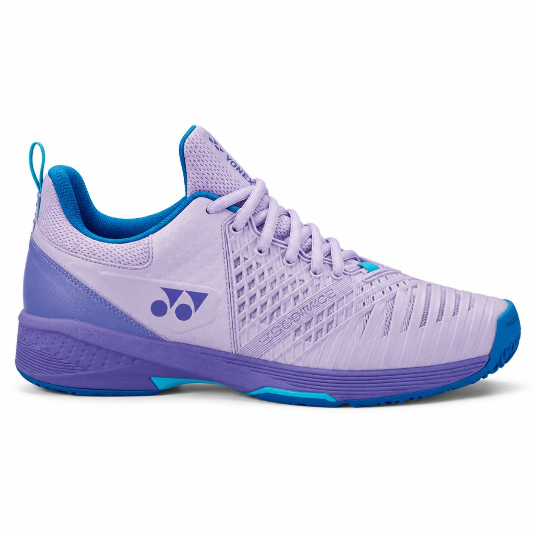 Calzado de Tennis Yonex Power Cushion Sonicage 3 Clay Women Morado