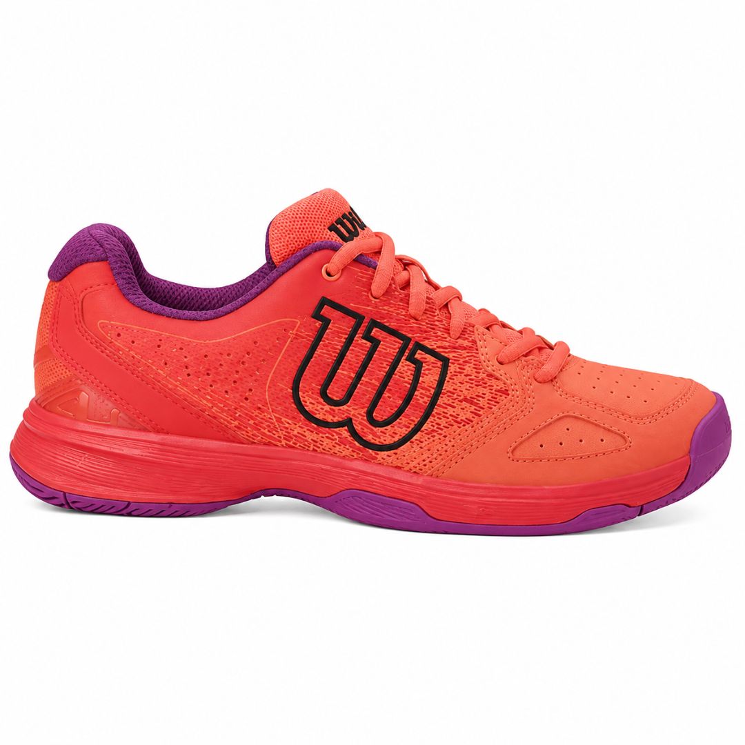 Wilson Kaos Comp Junior Coral/Rosa