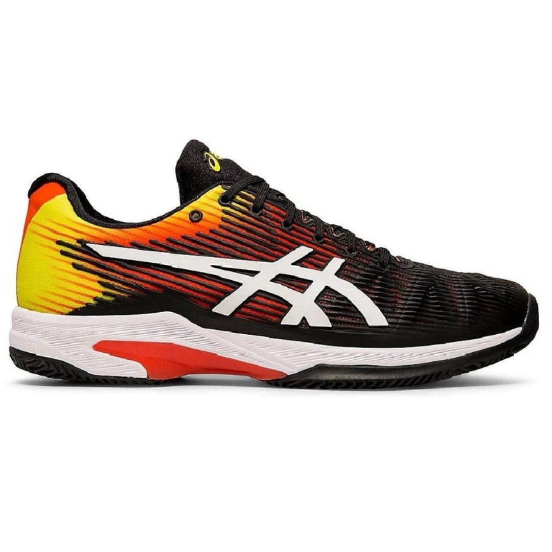 Asics Gel Solution Speed FF Clay Negro/Naranja - Racquet Online