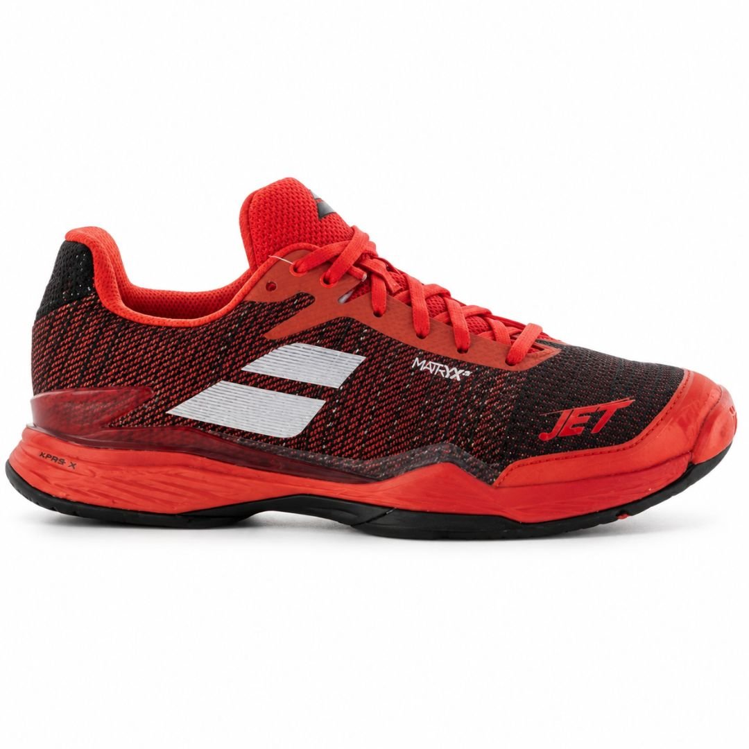 Calzado de Tennis Babolat Jet Mach II All Court Naranja/Negro - Racquet Online