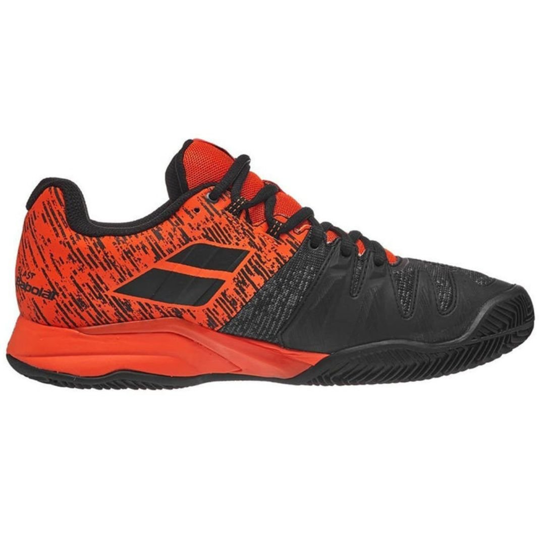 Calzado de Tennis Babolat Propulse Blast Clay Men Negro/Amapola de Oro - Racquet Online