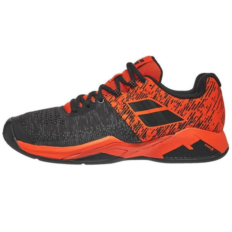 Calzado de Tennis Babolat Propulse Blast Clay Men Negro/Amapola de Oro - Racquet Online