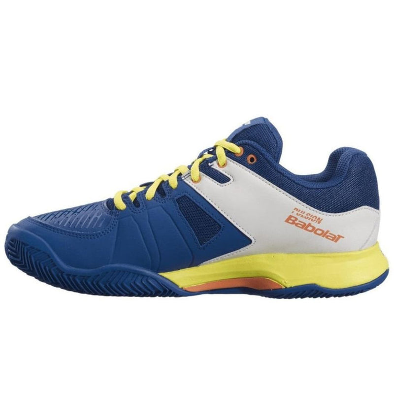 Calzado de Tennis Babolat Pulsion Clay Azul/Amarillo - Racquet Online