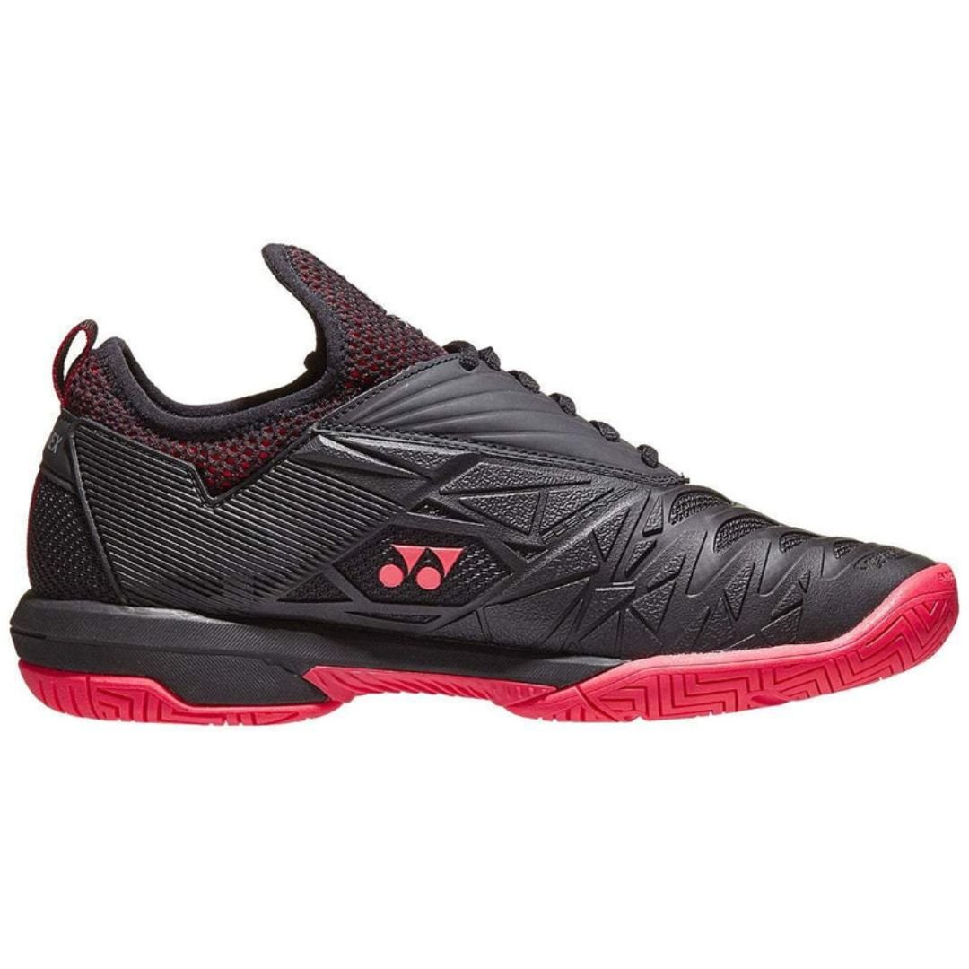 Calzado De Tennis Yonex Fusion Rev 3 Negro/Rojo - Racquet Online