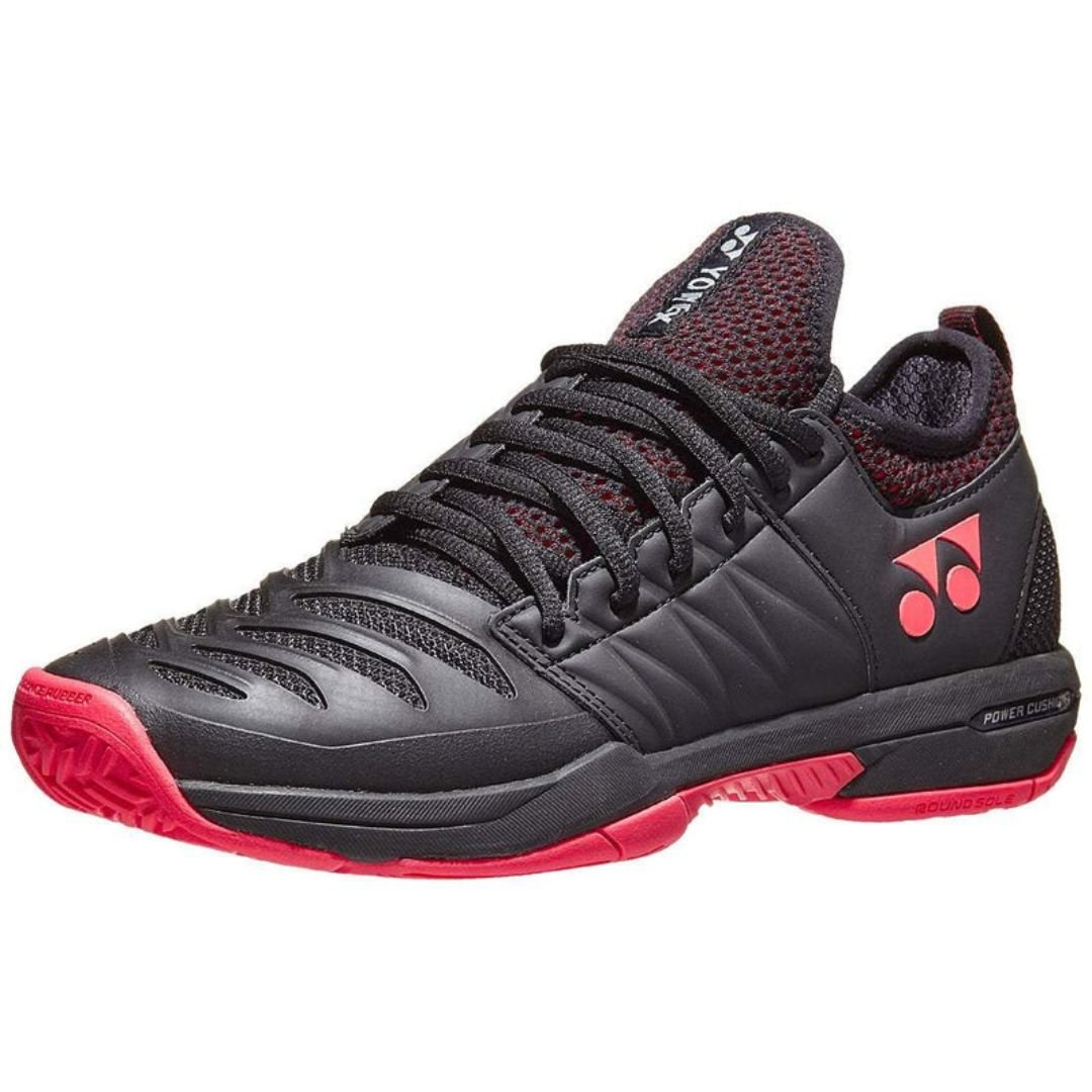 Calzado De Tennis Yonex Fusion Rev 3 Negro/Rojo - Racquet Online