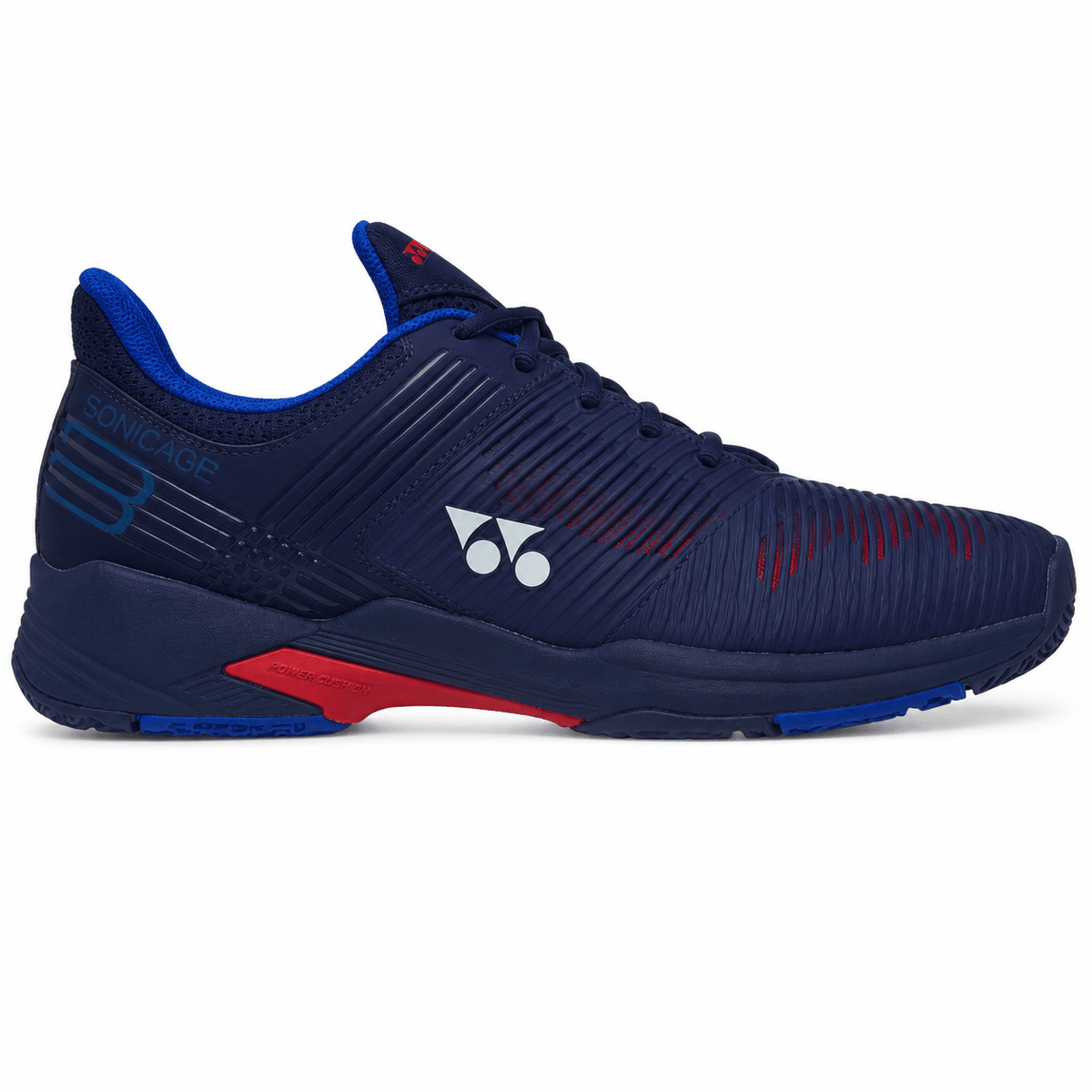 Calzado De Tennis Yonex Sonicage 2 Wide Azul/Rojo - Racquet Online