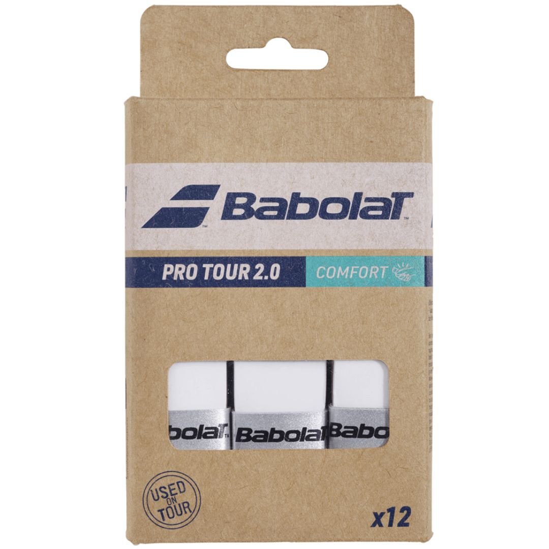 Overgrip Babolat Pro Tour 2.0 (Paquete de 12) - Racquet Online