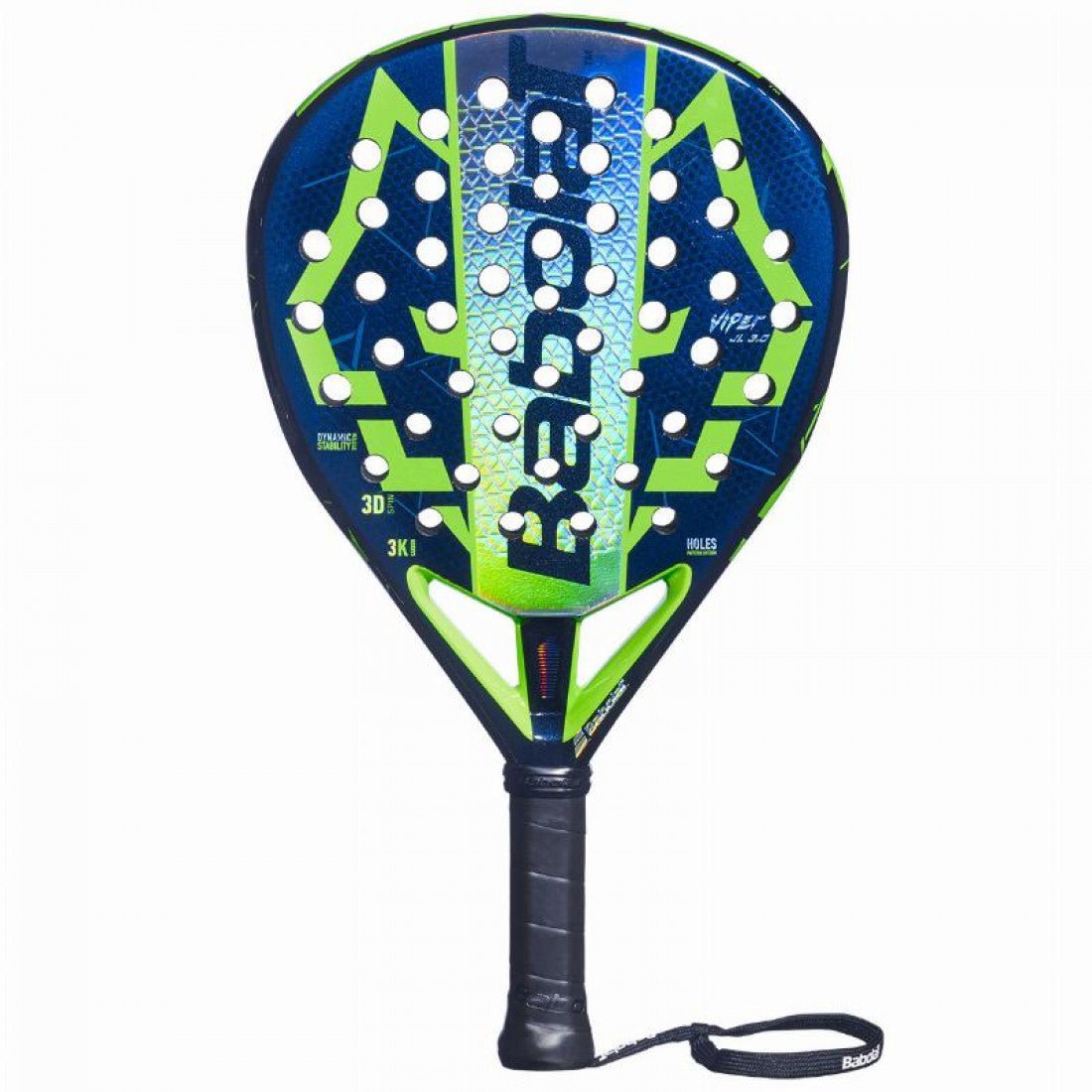 Raqueta de Padel Babolat Viper Juan Lebrón 3.0 Azul - Racquet Online