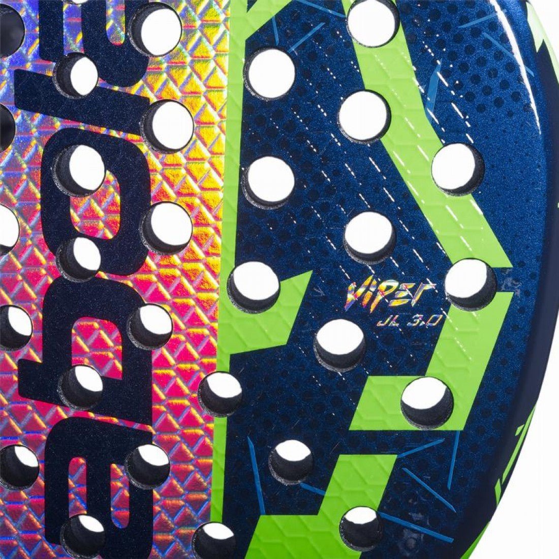 Raqueta de Padel Babolat Viper Juan Lebrón 3.0 Azul - Racquet Online