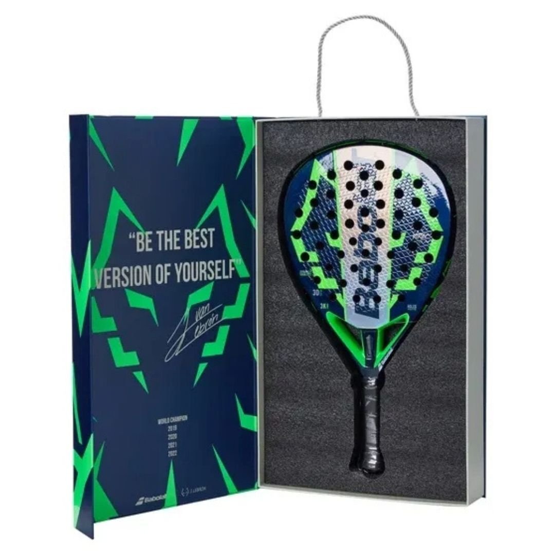 Raqueta de Padel Babolat Viper Juan Lebrón 3.0 Azul - Racquet Online