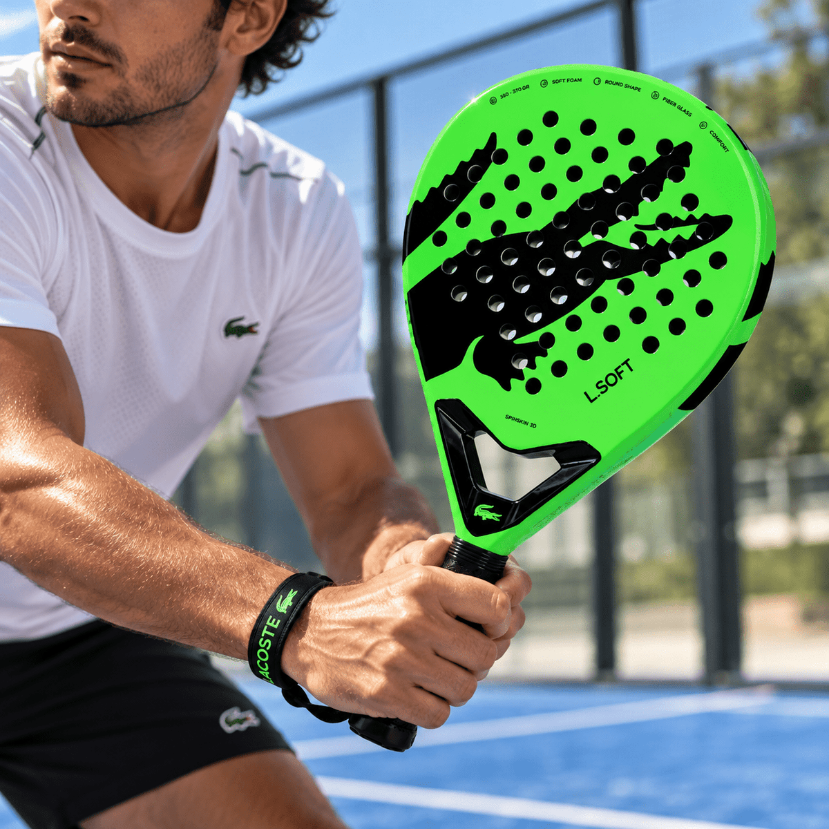 Raqueta de Pádel Lacoste L-SOFT Ligera - Racquet Online