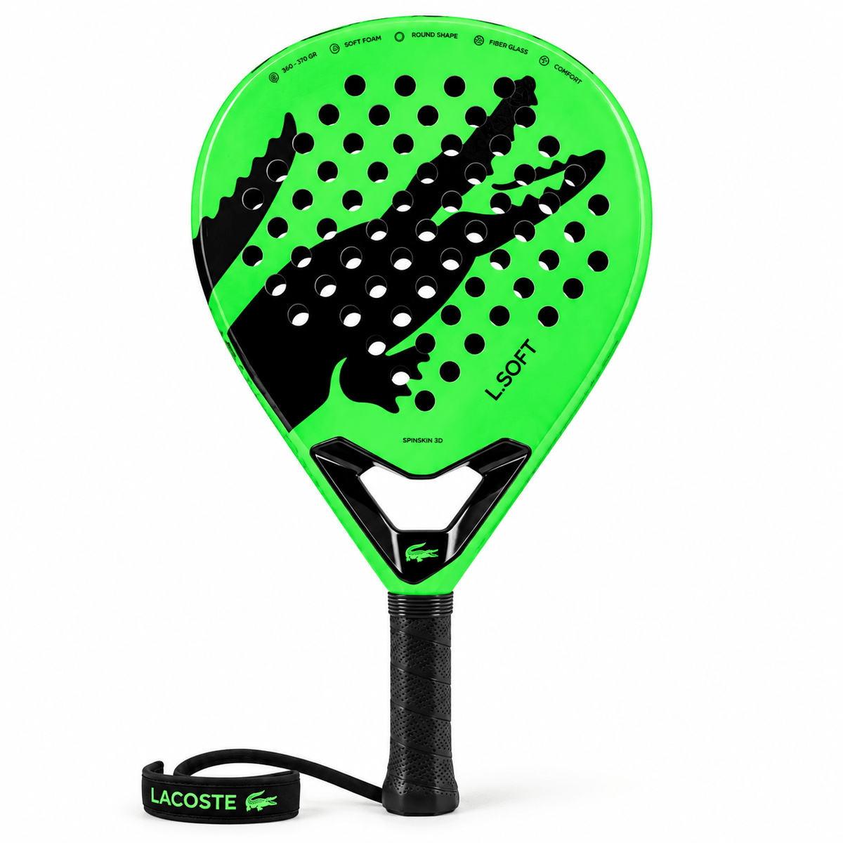Raqueta de Pádel Lacoste L-SOFT Ligera - Racquet Online
