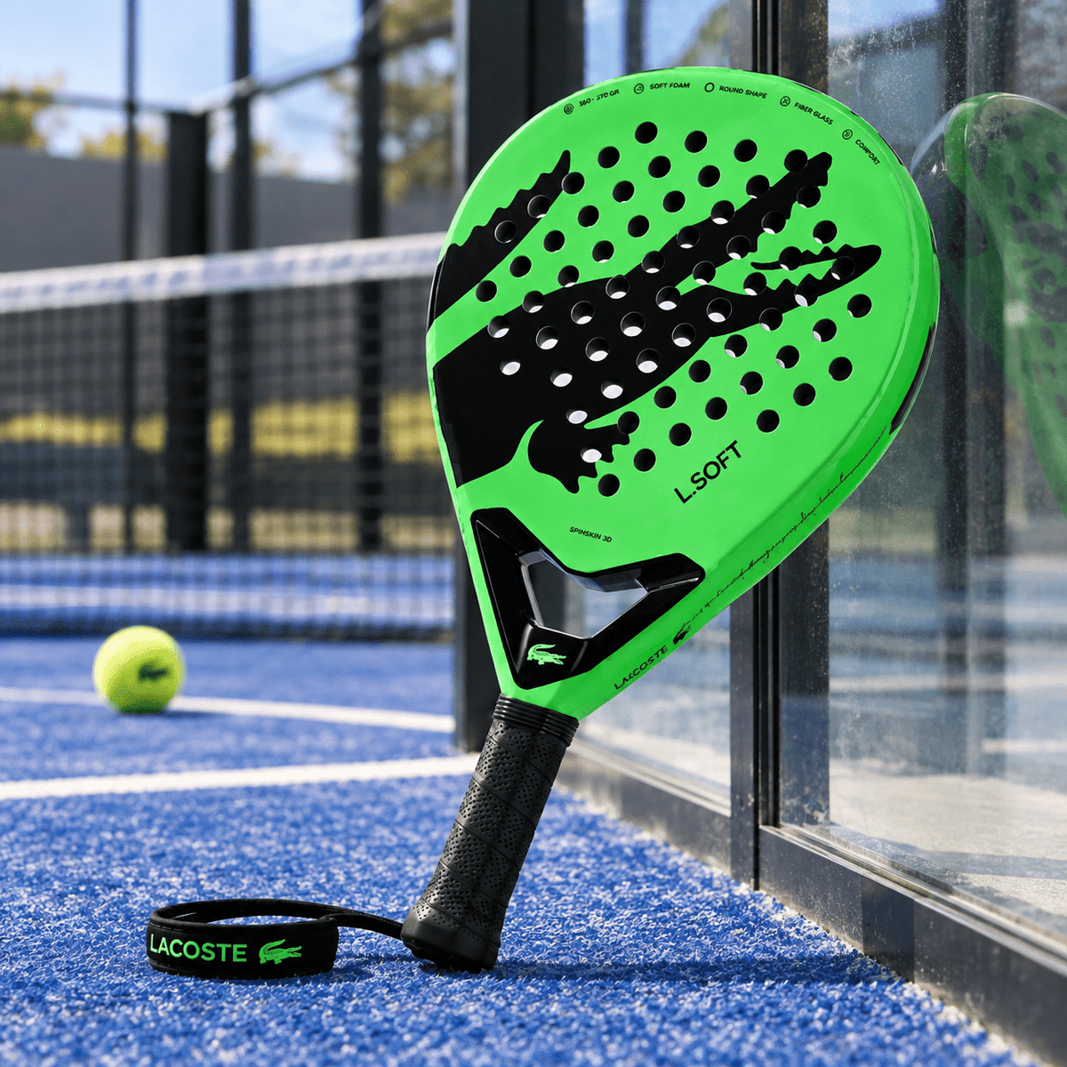 Raqueta de Pádel Lacoste L-SOFT Ligera - Racquet Online
