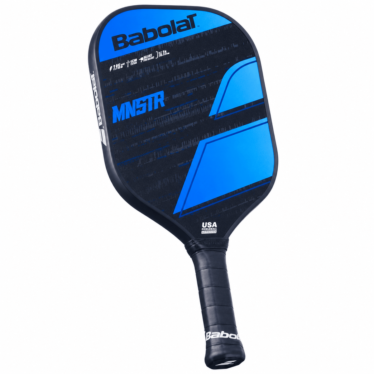 Raqueta de Pickleball Babolat MNSTR Negro/Azul - Racquet Online