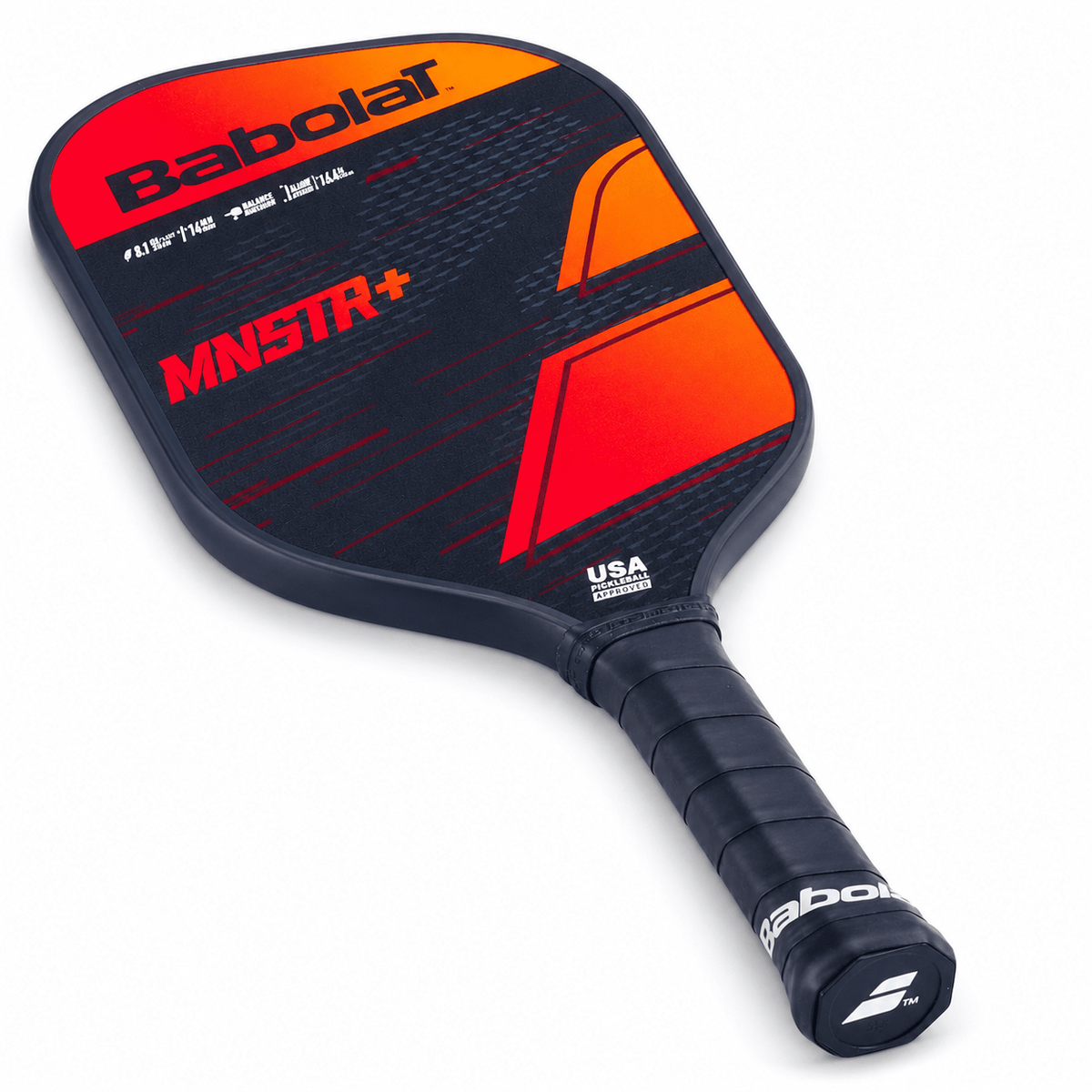 Raqueta de Pickleball Babolat MNSTR+ Negro/Rojo - Racquet Online