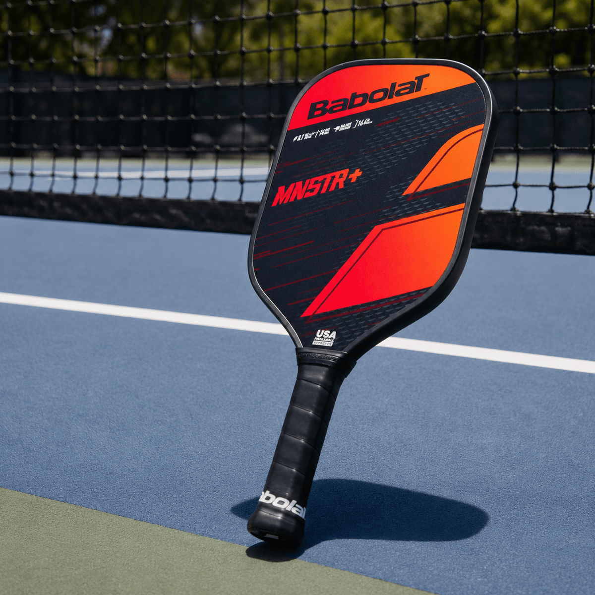 Raqueta de Pickleball Babolat MNSTR+ Negro/Rojo - Racquet Online