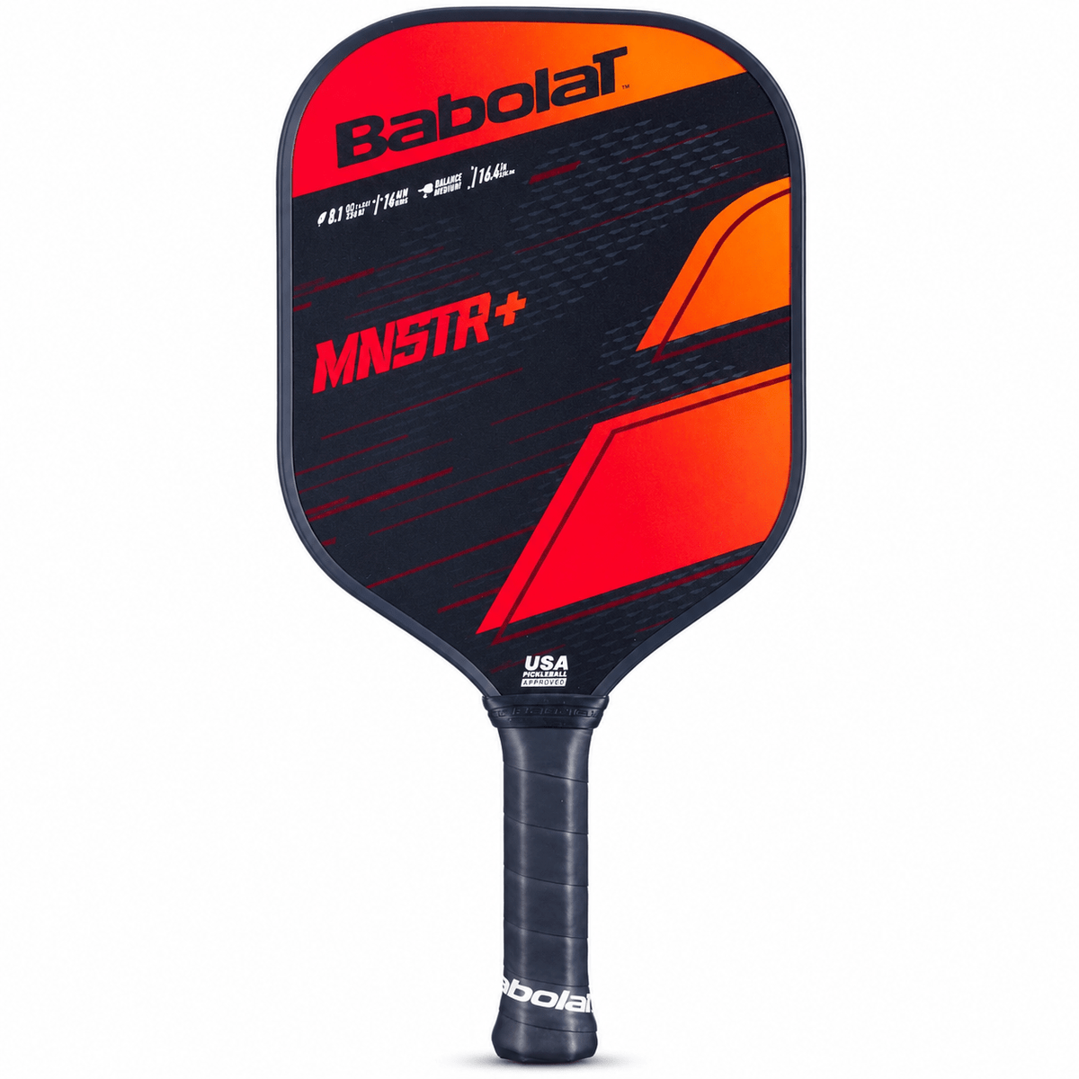 Raqueta de Pickleball Babolat MNSTR+ Negro/Rojo - Racquet Online