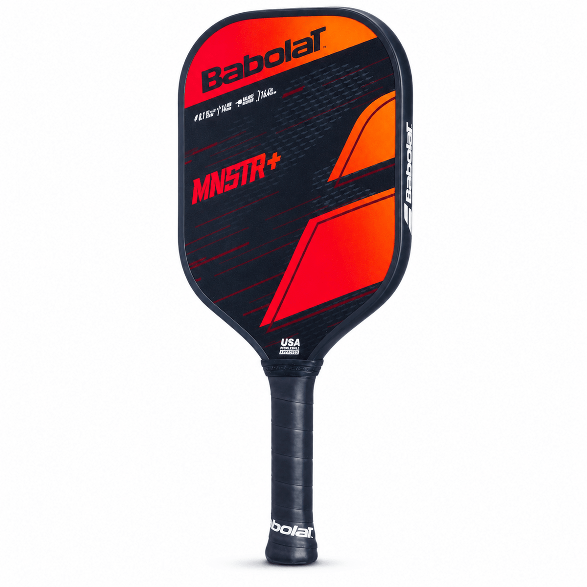 Raqueta de Pickleball Babolat MNSTR+ Negro/Rojo - Racquet Online