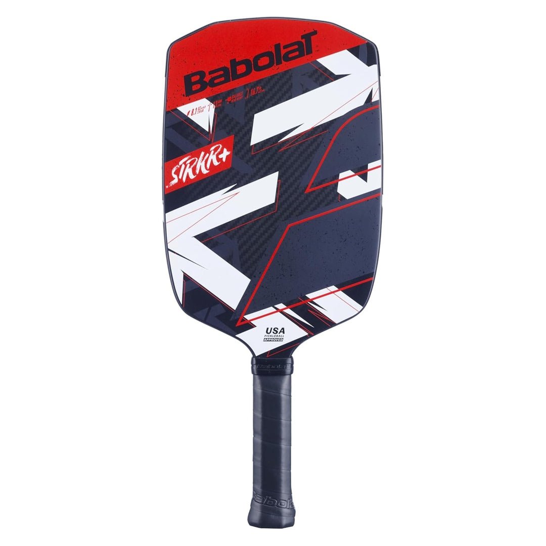 Raqueta de Pickleball Babolat STRKR + Negro/Rojo - Racquet Online