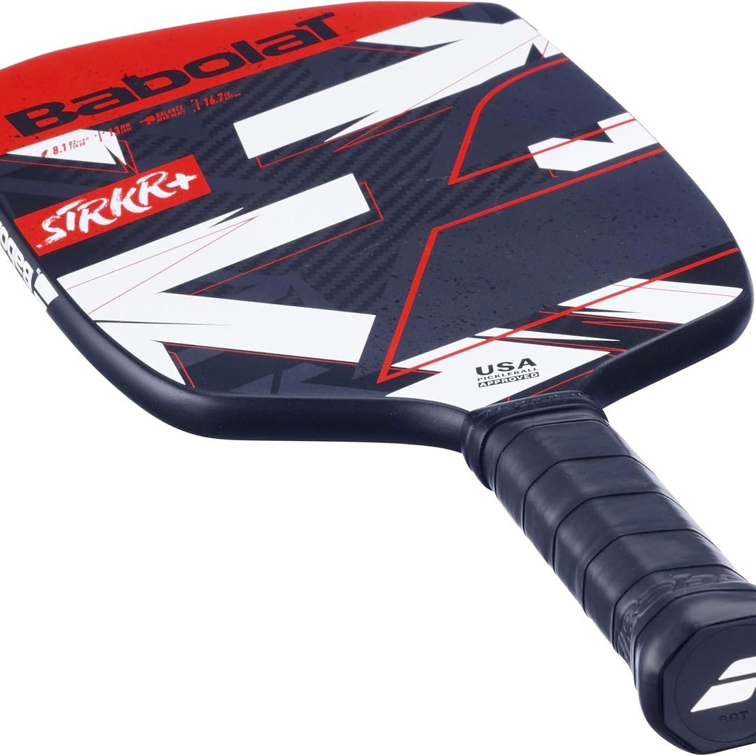 Raqueta de Pickleball Babolat STRKR + Negro/Rojo - Racquet Online