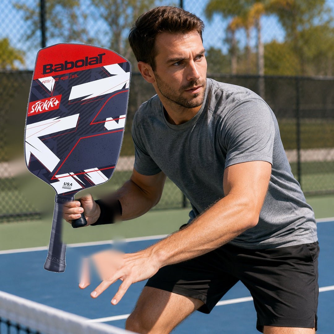Raqueta de Pickleball Babolat STRKR + Negro/Rojo - Racquet Online