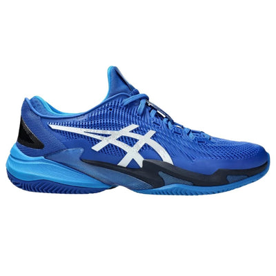 Tenis Asics Court FF 3 Novak Clay Tuna Blue/Pure Silver - Racquet Online