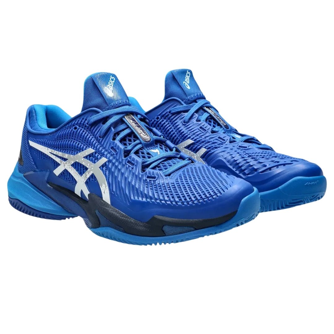 Tenis Asics Court FF 3 Novak Clay Tuna Blue/Pure Silver - Racquet Online