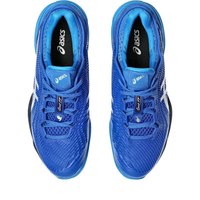 Tenis Asics Court FF 3 Novak Clay Tuna Blue/Pure Silver - Racquet Online