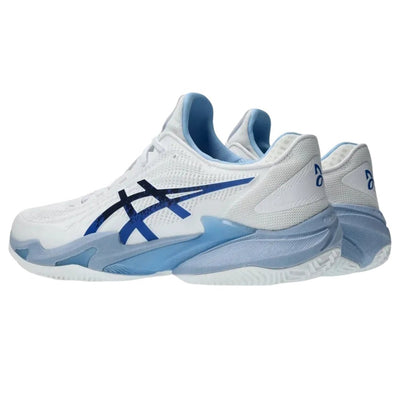 Tenis Asics Court FF 3 Novak Clay White/Tuna Blue - Racquet Online