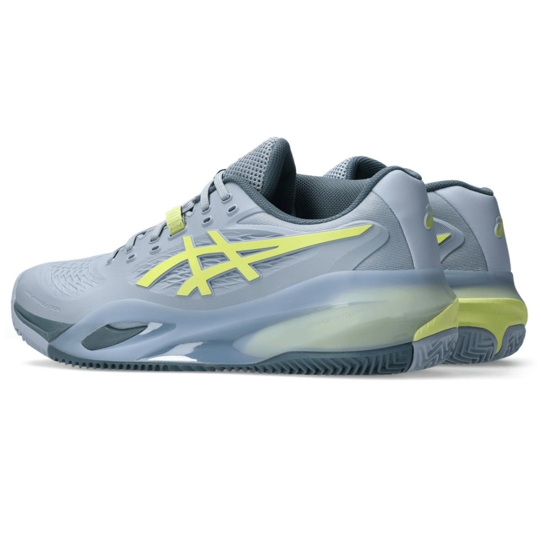 Tenis Asics Gel - Resolution X Clay Grey Blue - Racquet Online