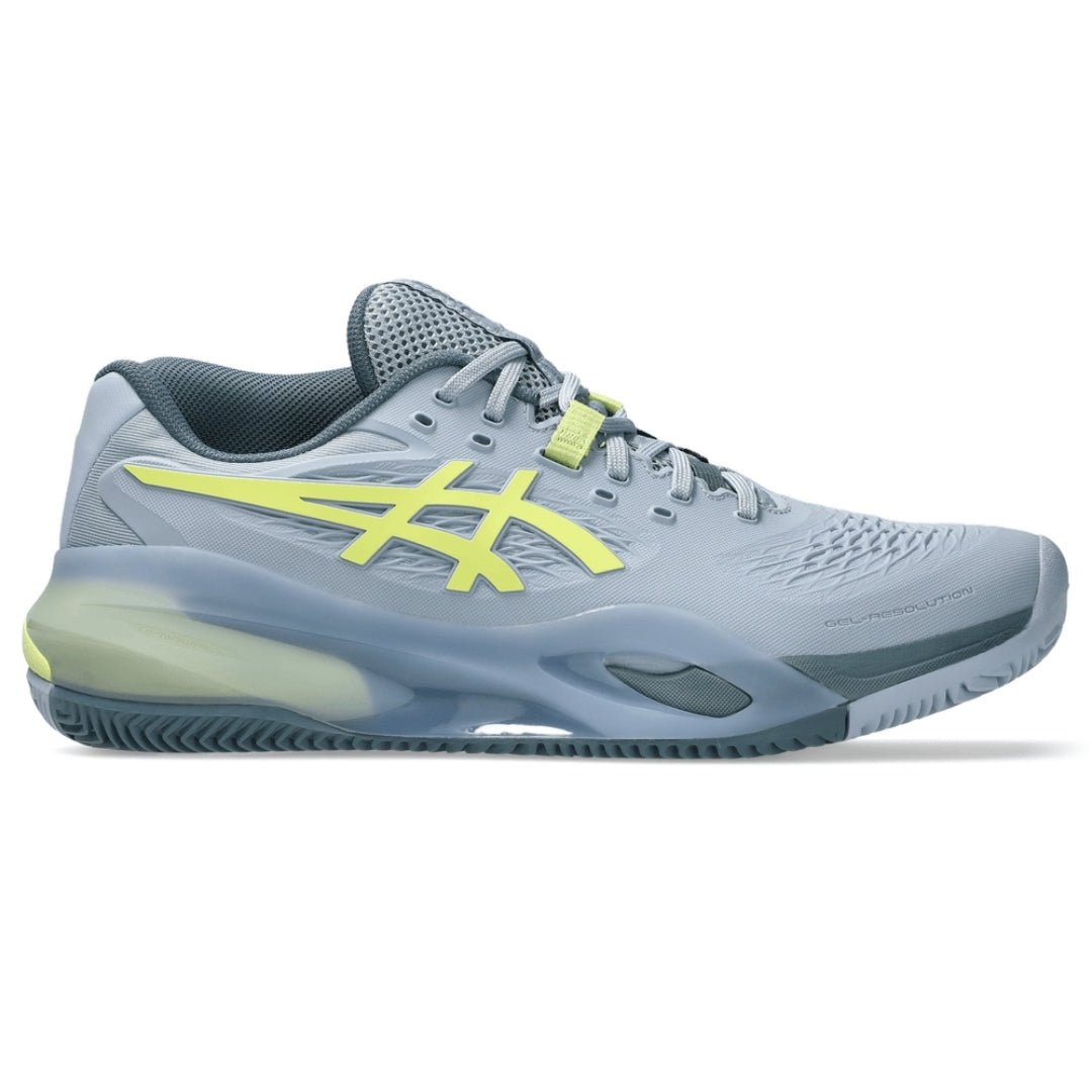 Tenis Asics Gel - Resolution X Clay Grey Blue - Racquet Online