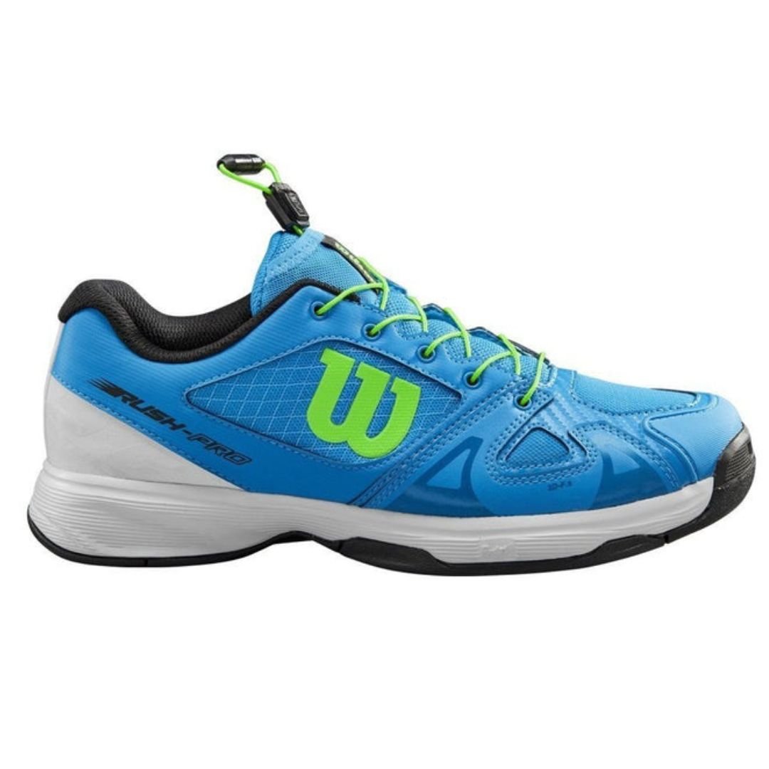 Wilson Rush Pro Junior QL Azul/Verde - Racquet Online