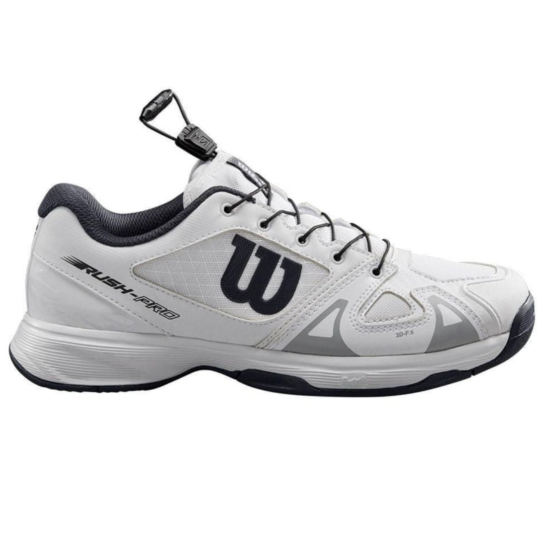 Wilson Rush Pro Junior QL Blanco/Negro - Racquet Online