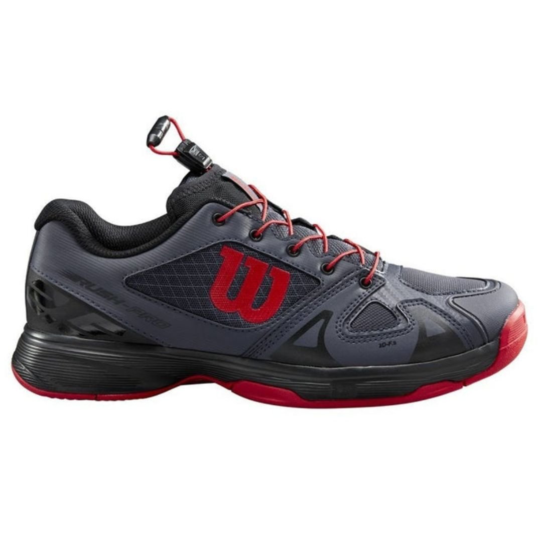 Wilson Rush Pro Junior QL Gris/Rojo - Racquet Online