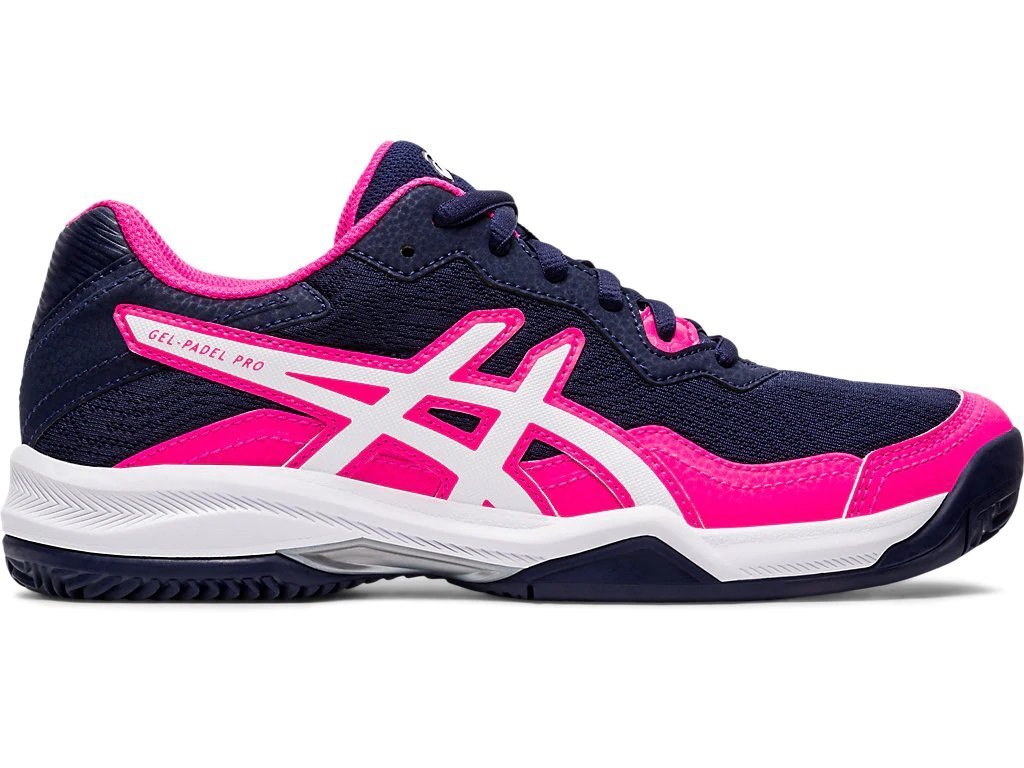 Asics Gel-Padel Pro 4 Dama Marino/Rosa - Racquet Online