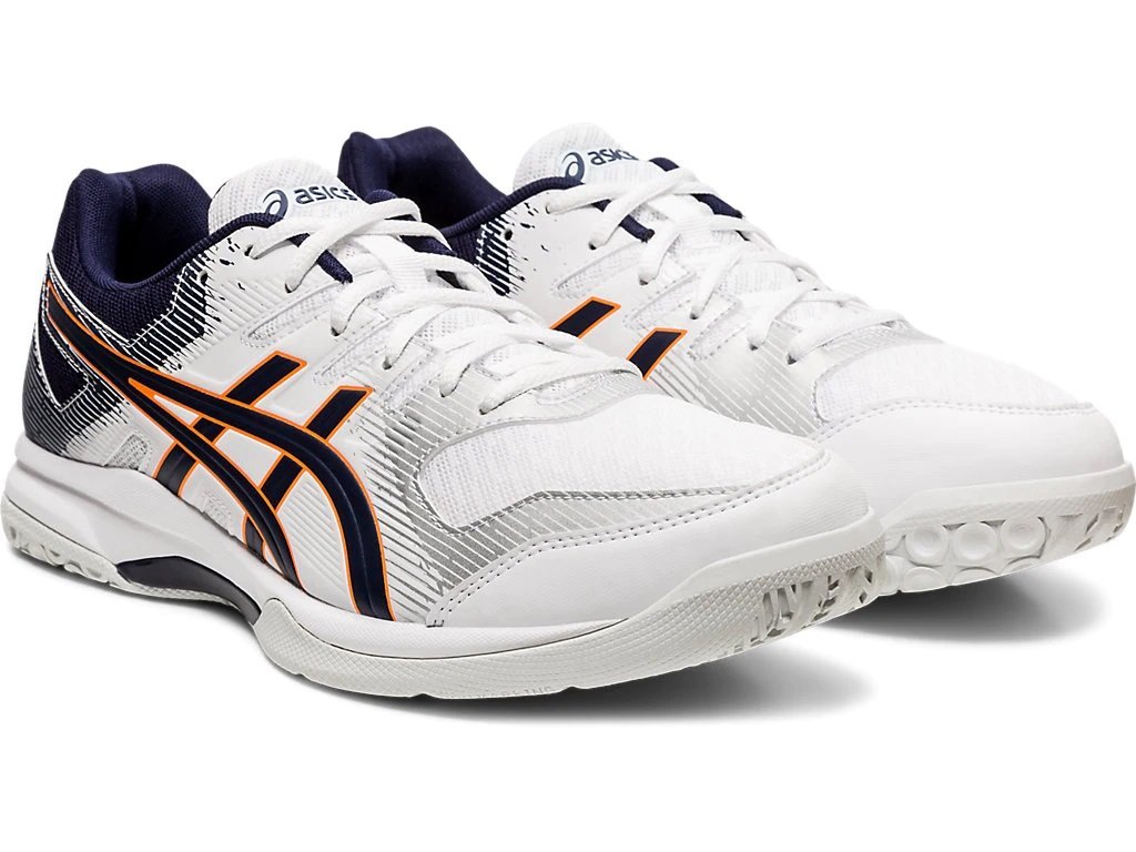 Asics Gel-Rocket 9 Blanco/Azul - Racquet Online