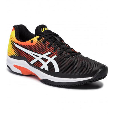 Asics Gel Solution Speed FF Clay Negro/Naranja - Racquet Online