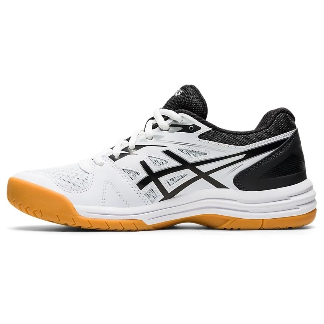 Calzado Asics UpCourt 4 White/Black - Racquet Online