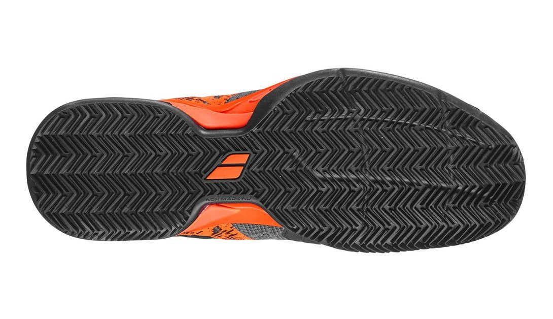 Calzado Babolat Propulse Blast Clay Men Negro/Amapola de Oro - Racquet Online