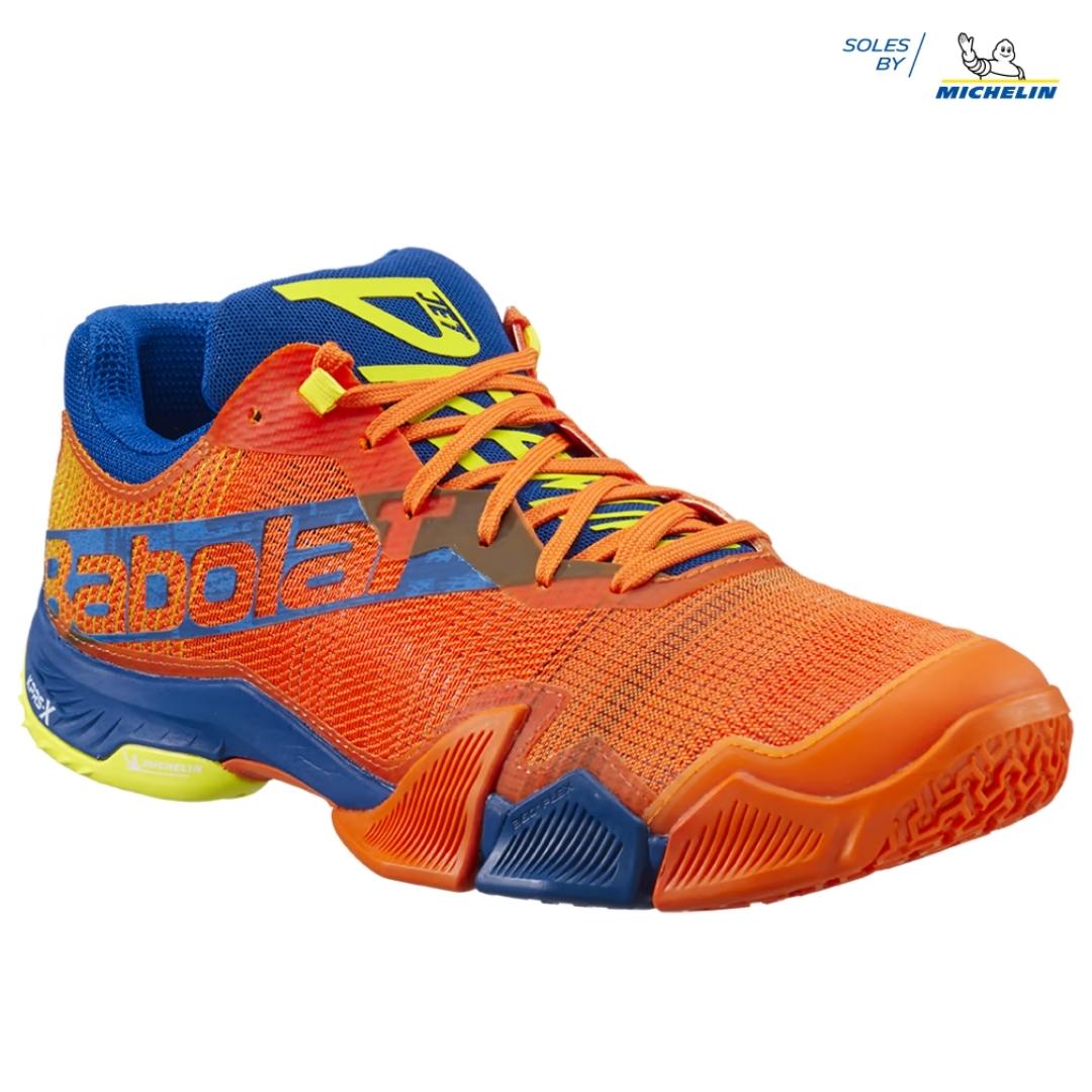 Calzado de Padel Babolat Jet Premura Azul/Naranja - Racquet Online