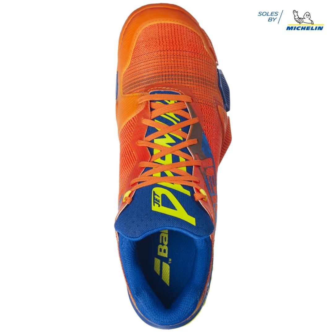 Calzado de Padel Babolat Jet Premura Azul/Naranja - Racquet Online