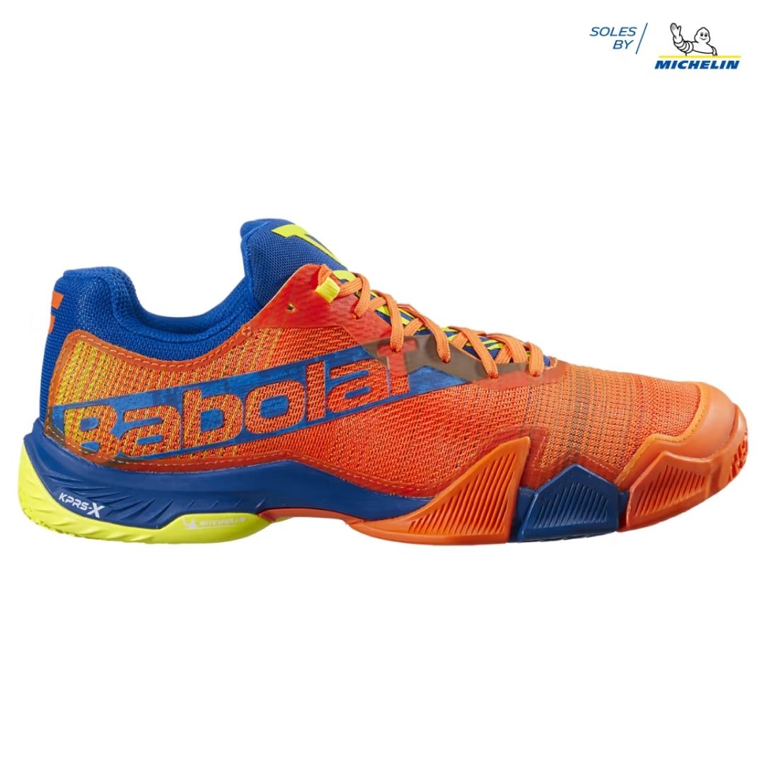 Calzado de Padel Babolat Jet Premura Azul/Naranja - Racquet Online