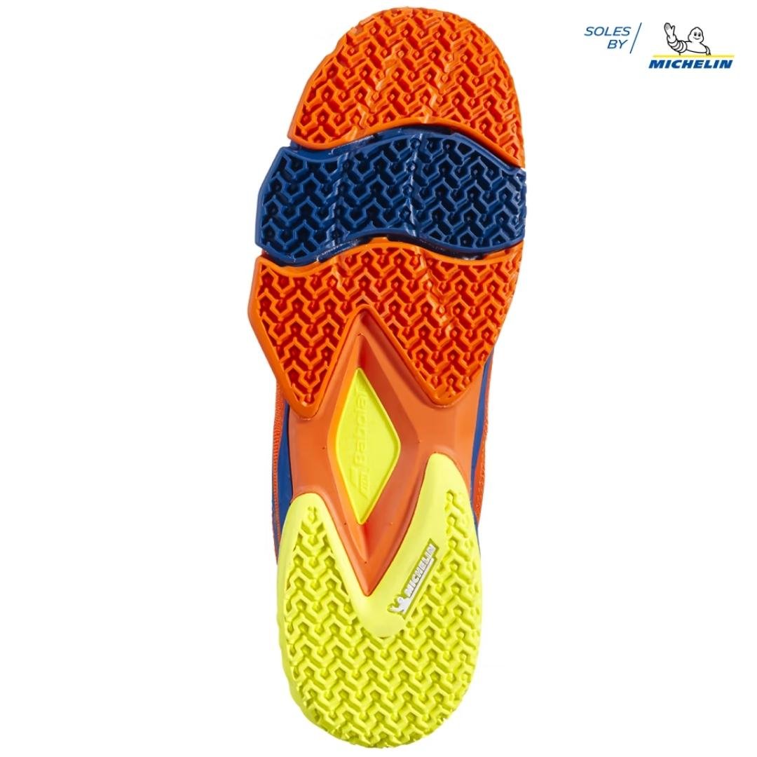 Calzado de Padel Babolat Jet Premura Azul/Naranja - Racquet Online