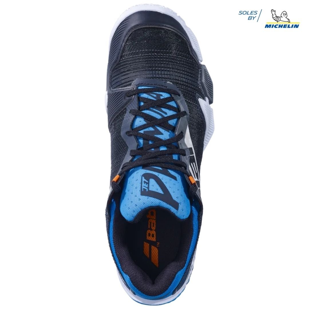 Calzado de Padel Babolat Jet Premura Black/Blue - Racquet Online