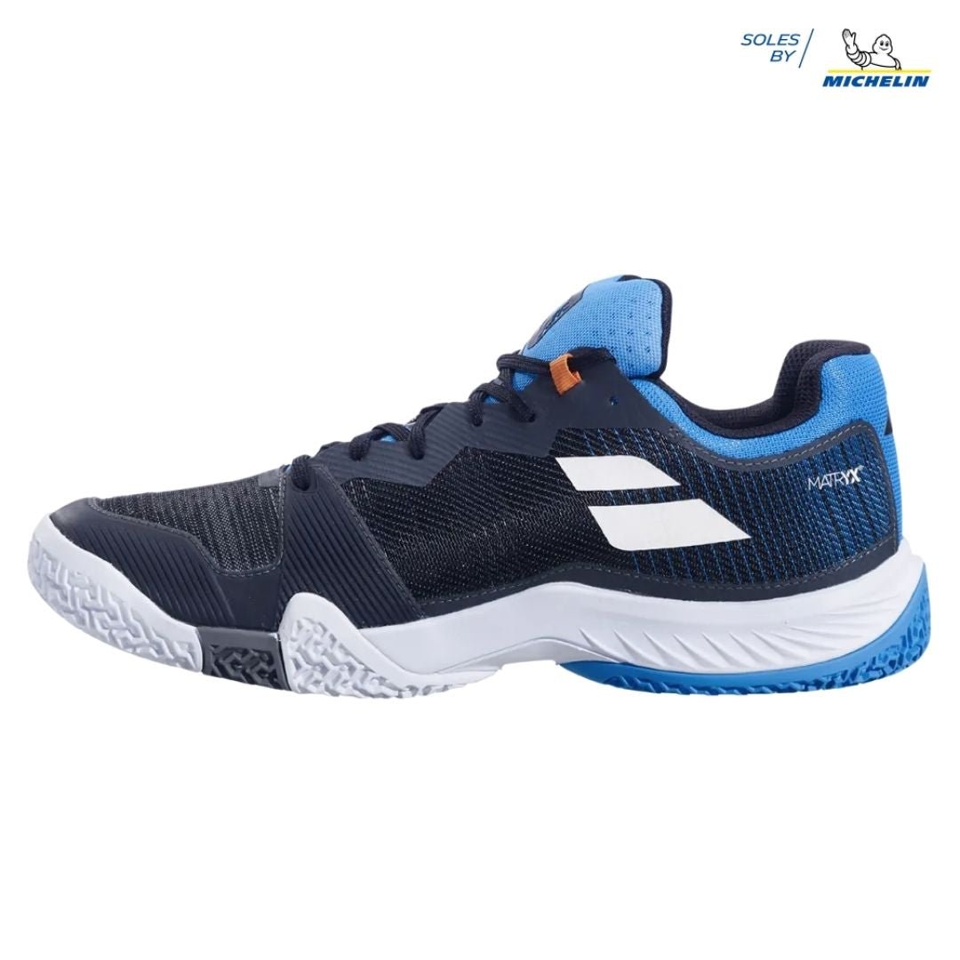 Calzado de Padel Babolat Jet Premura Black/Blue - Racquet Online