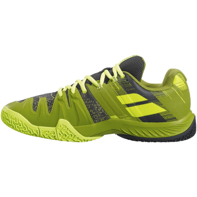 Calzado De Padel Babolat Movea Verde Amarillo Fluo - Racquet Online