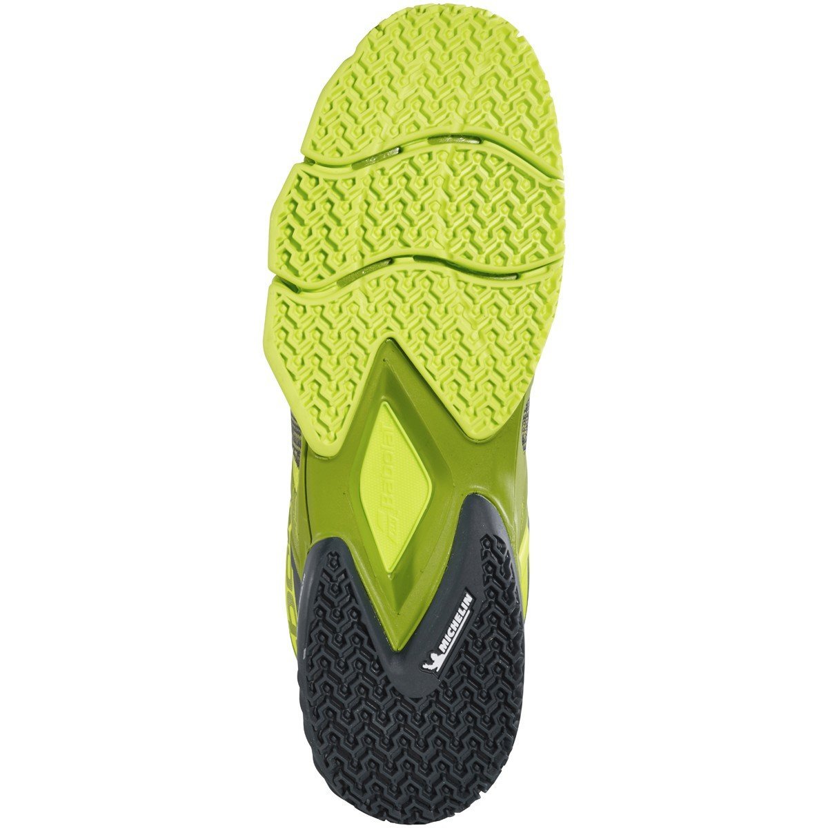 Calzado De Padel Babolat Movea Verde Amarillo Fluo - Racquet Online