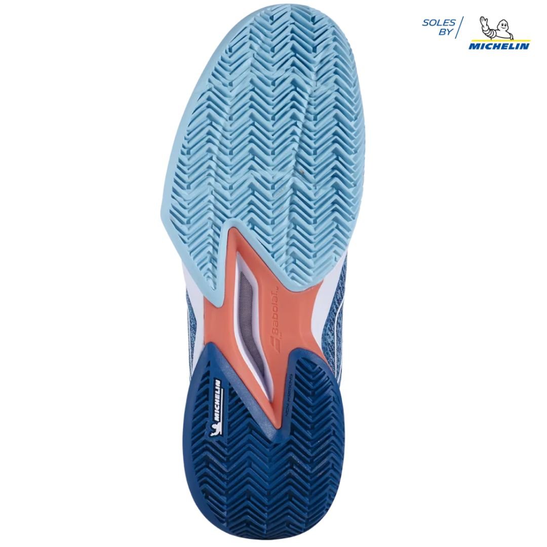 Calzado de Tenis Babolat Jet Mach 3 Clay Men Azul Angel - Racquet Online